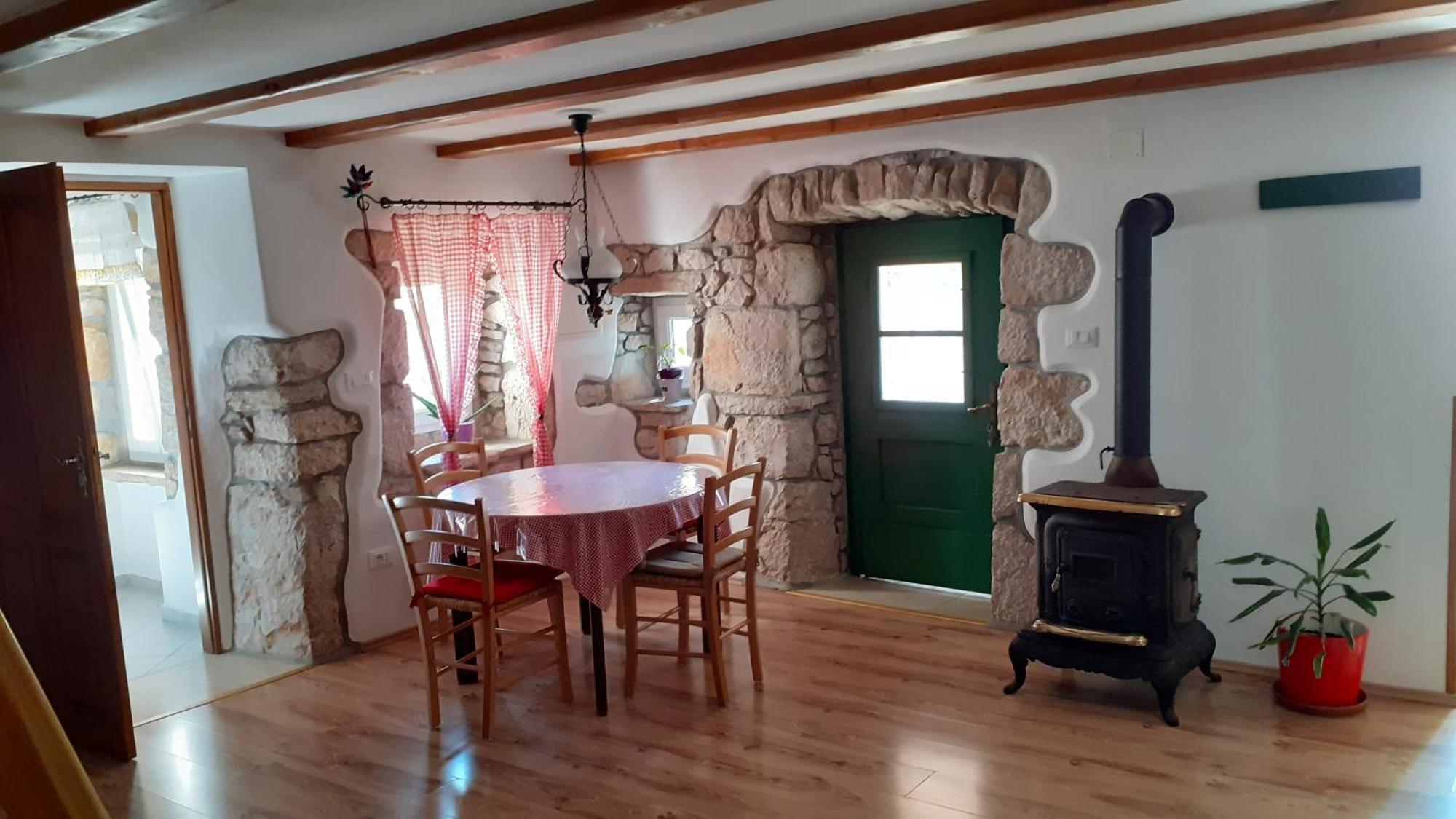 Kuca - Krcina Lägenhet Cres Exteriör bild